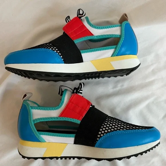 Steve Madden Arctic Cutout Sneakers Size 8 - Picture 5 of 8